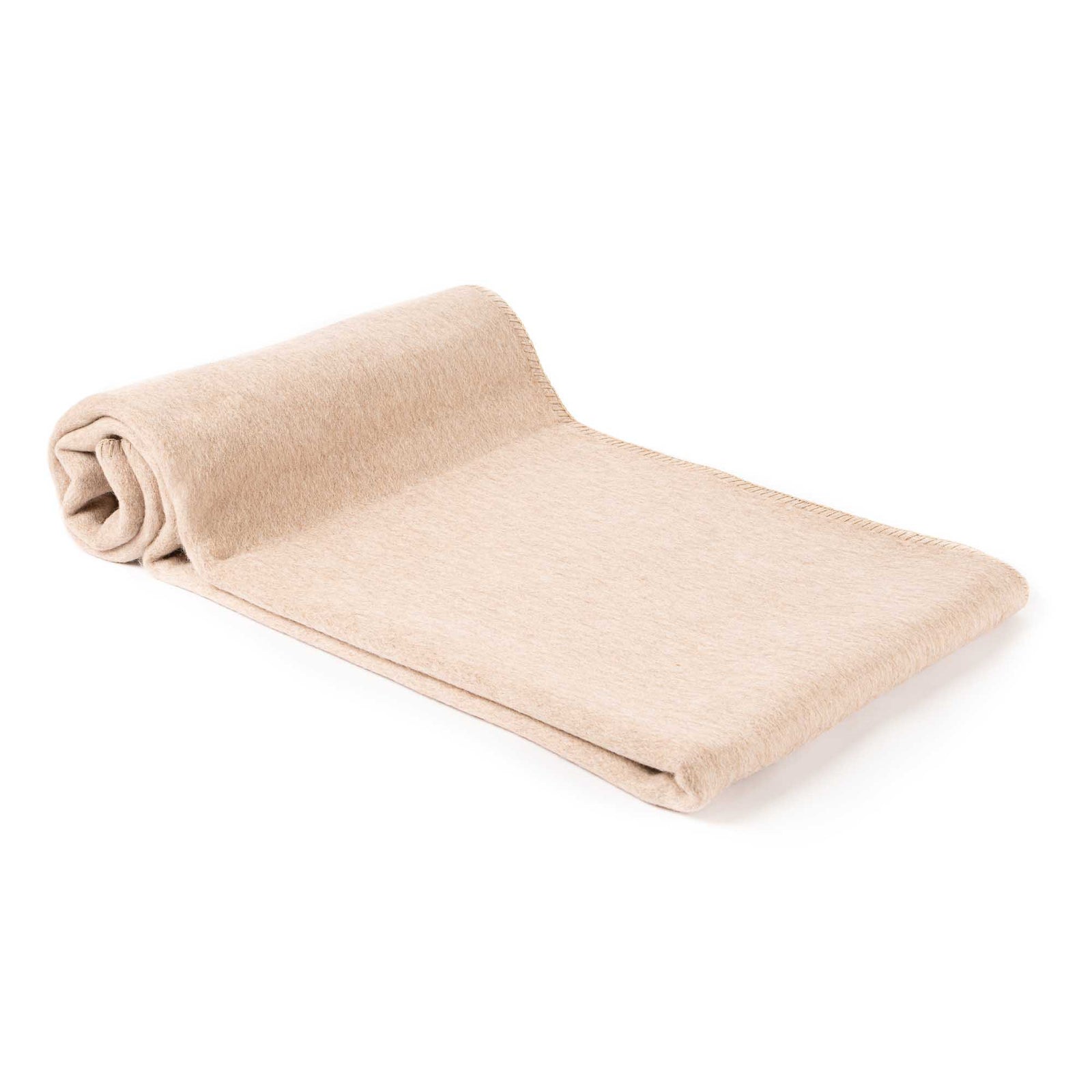 Oslo Bed Blanket Queen | Beige