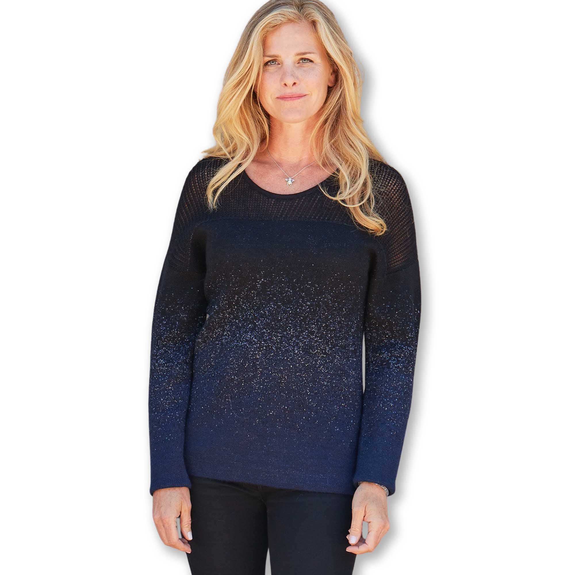 Womens | Colette Sweater | Black / Navy