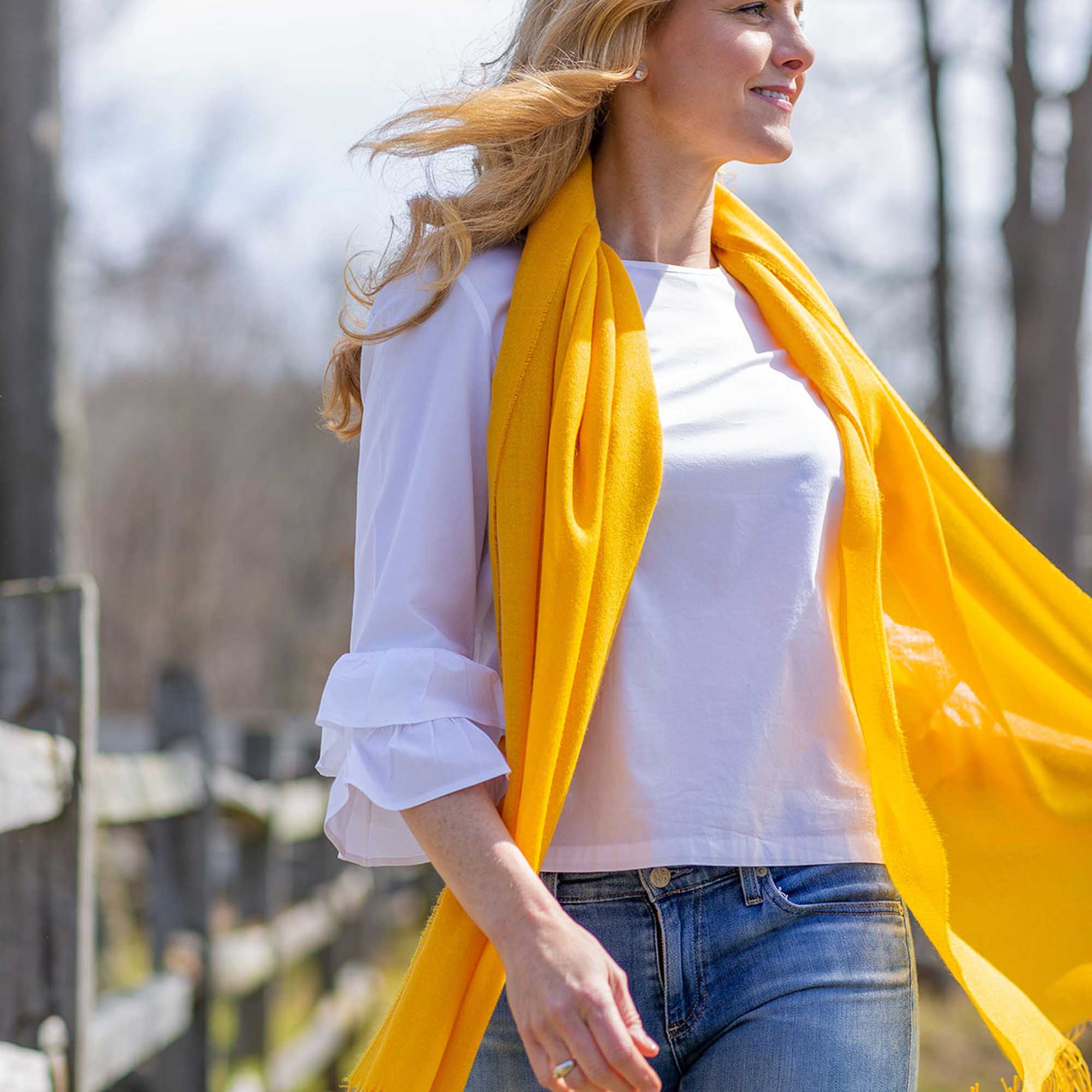 Womens | Portofino Wrap | Sunny Yellow