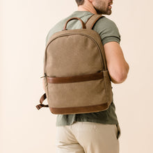 Alex Commuter Backpack | Waxed Canvas