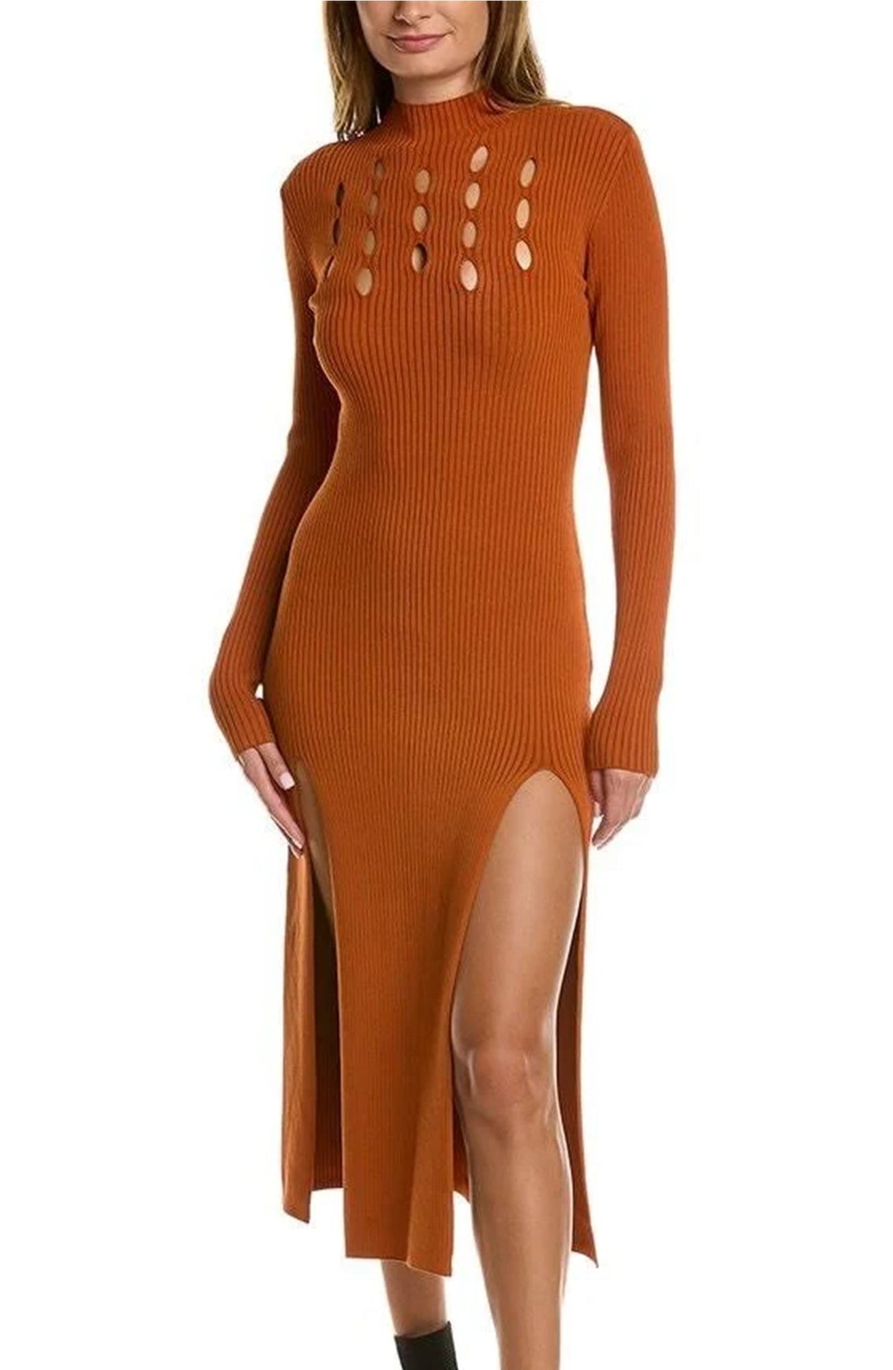 Aidy Dress | Brown/1