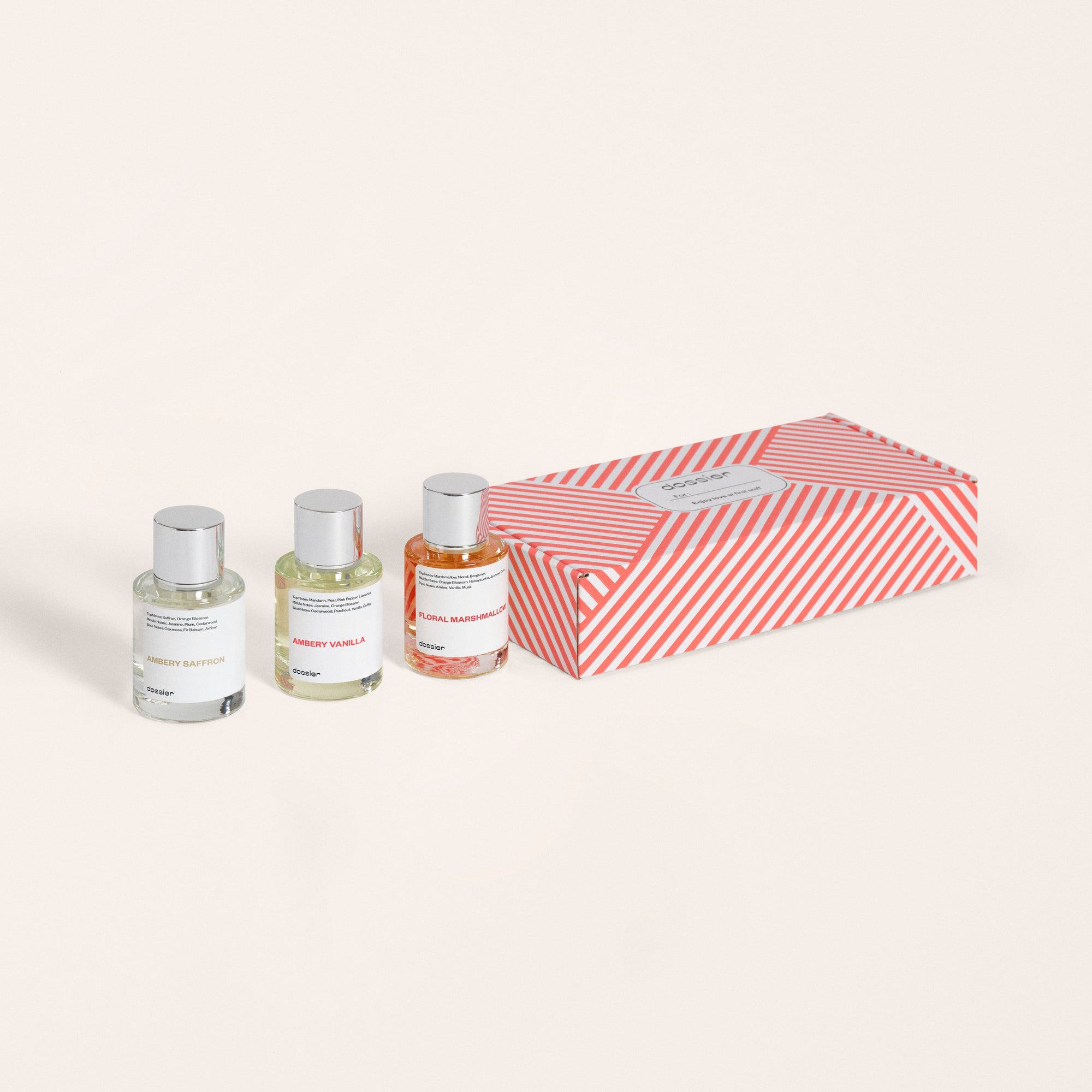TrioSet | Ambery Saffron, Ambery Vanilla, Floral Marshmallow