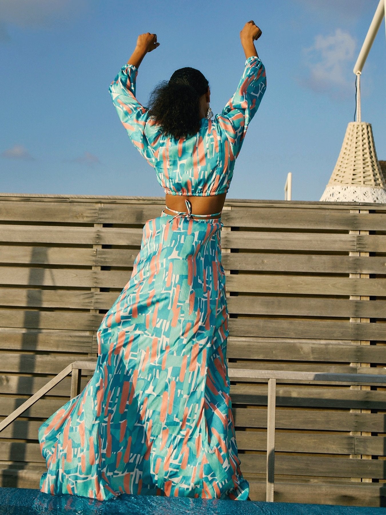 Amal Dress - Atoll Blu - diarrablu