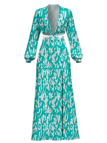 Amal Dress - Playa Aqua - diarrablu