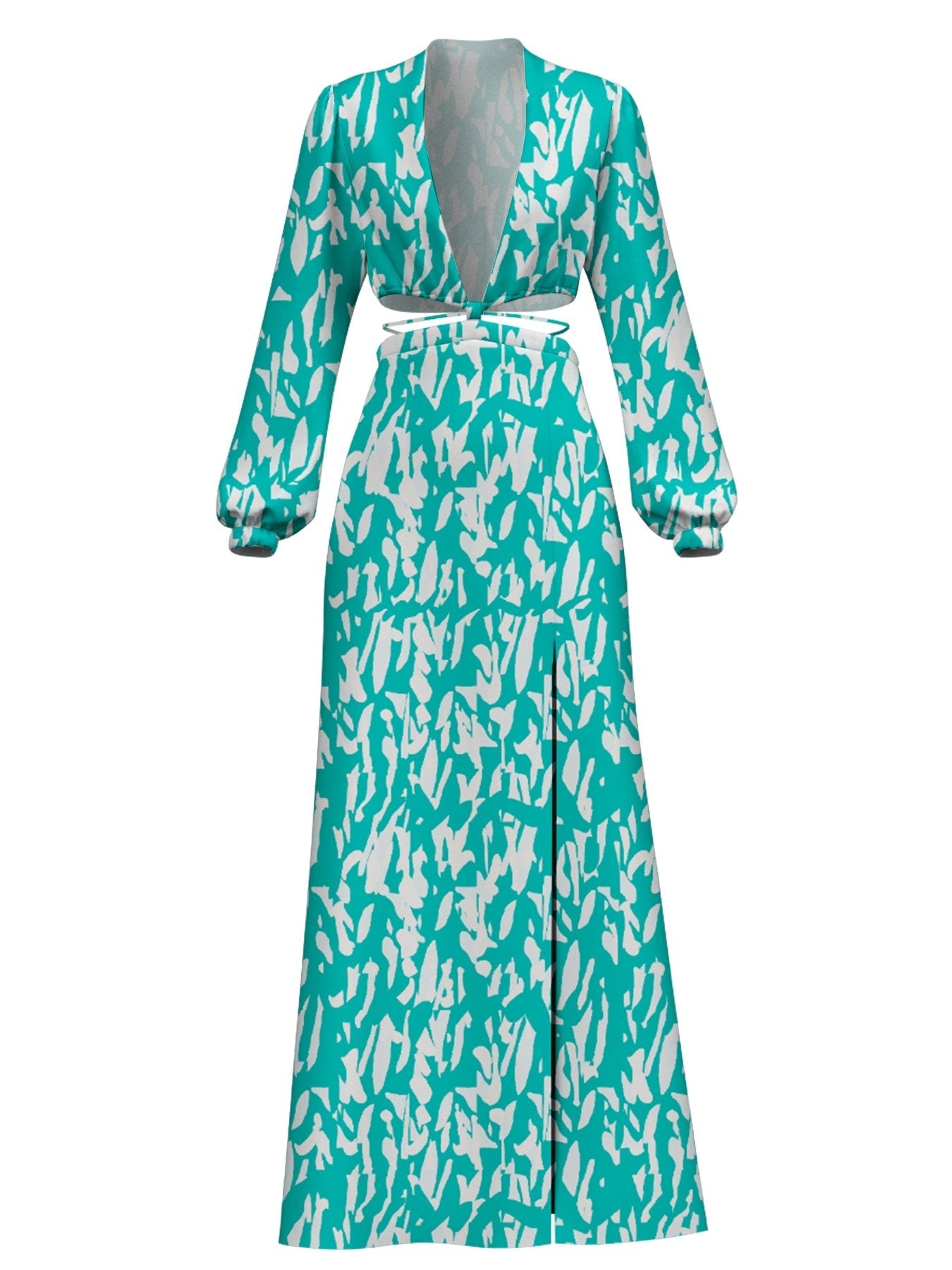 Amal Dress - Playa Aqua - diarrablu