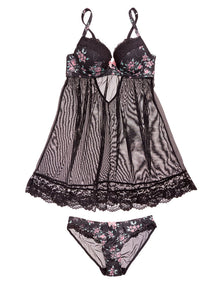 Adore Me Tassia in color Watercolor Roses C#3 and shape babydoll
