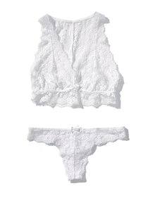 Adore Me Eleanora in color Bright White and shape bralette