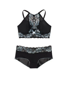 Adore Me Cashmina in color Jet Black and shape bralette