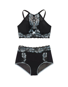 Adore Me Cashmina in color Jet Black and shape bralette