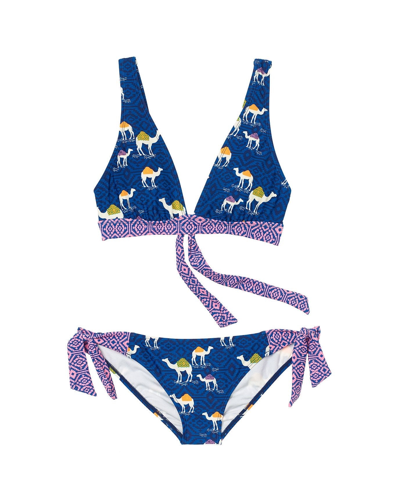 Adore Me Kaya in color Hump Day C01 and shape two piece