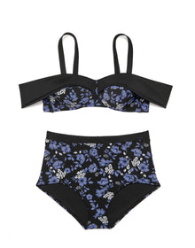 Adore Me Baylie in color Blueprint Blooms C01 and shape bikini