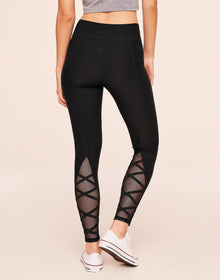 Adore Me Kynlee Legging in color Jet Black and shape legging