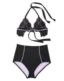Adore Me Padula in color Jet Black and shape two piece