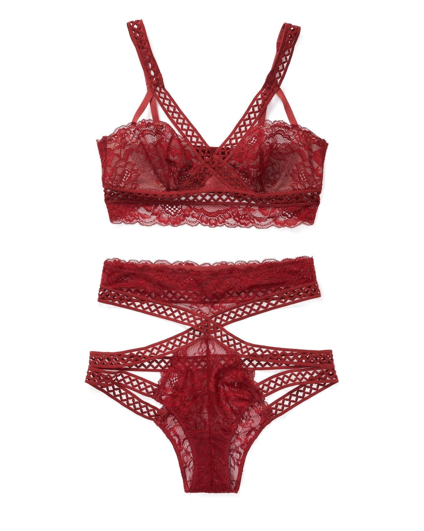 Verana Balconette Bra | Biking Red