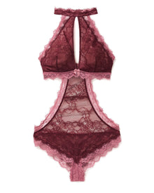 Adore Me Brescia Bodysuit in color Port Royale and shape bodysuit