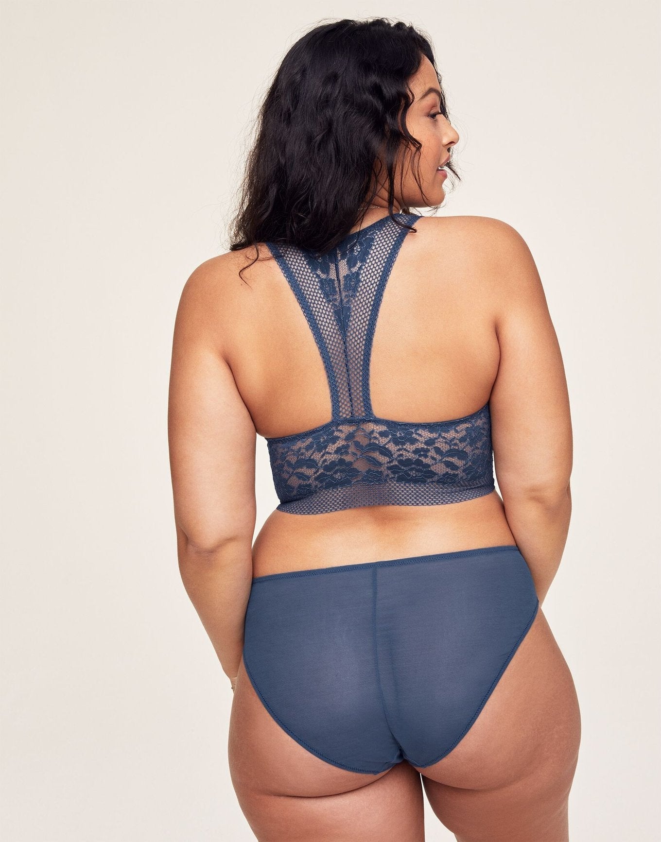 Adore Me Jamie in color Ensign Blue and shape bralette