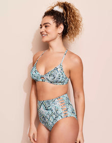 Adore Me Averie in color Python C02 and shape two piece