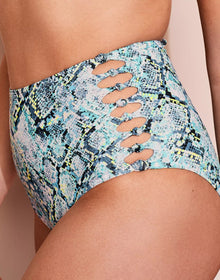 Adore Me Averie in color Python C02 and shape two piece