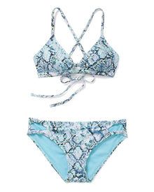 Adore Me Averie in color Python C02 and shape two piece