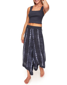 Adore Me Evi Tank & Pant Set in color Hand Dyed Shibori C01 and shape pj