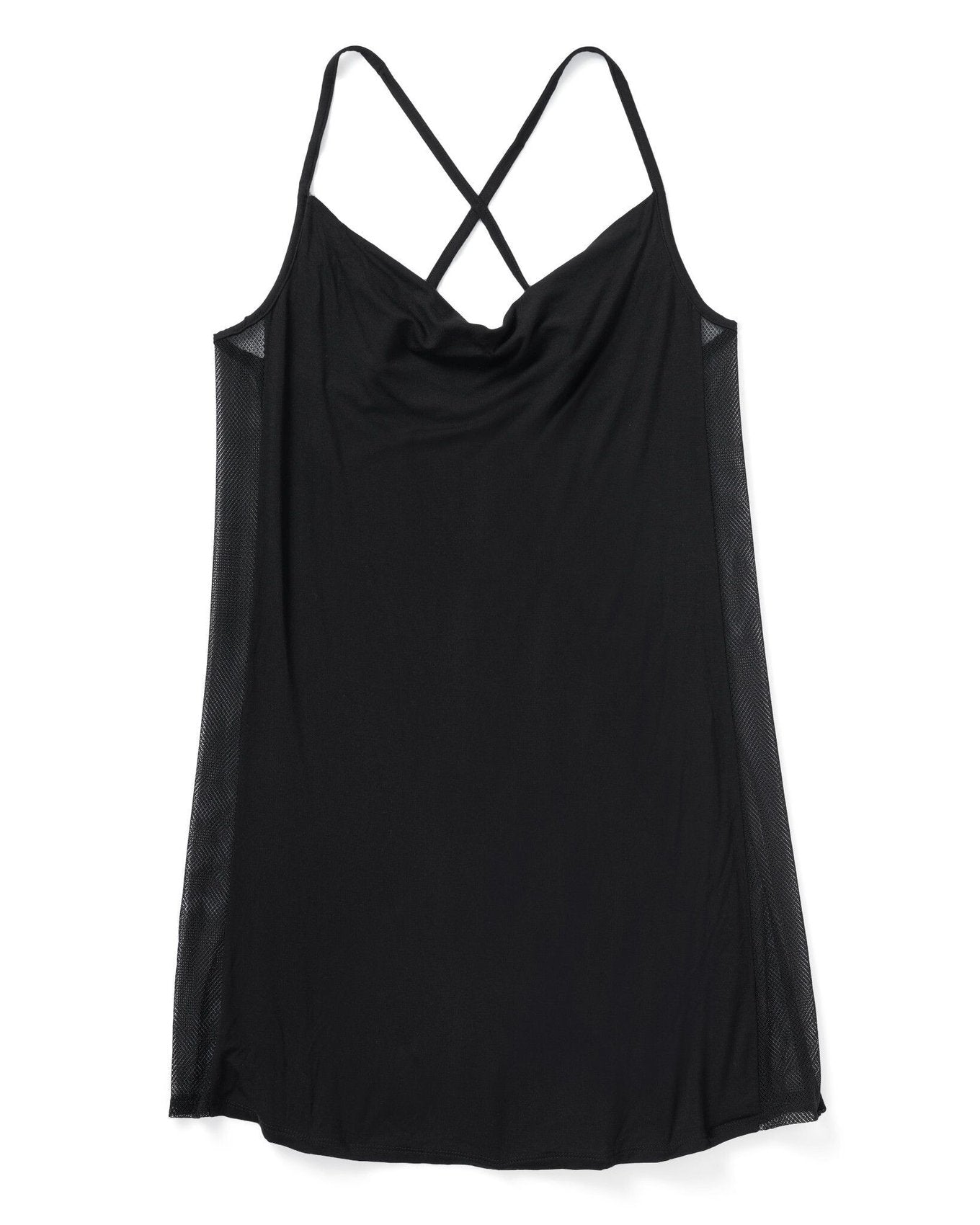 Adore Me Monika Slip in color Jet Black and shape slip