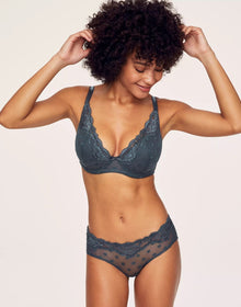 Adore Me Amalee in color Dark Slate and shape full coverage