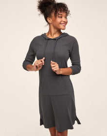 Adore Me Charlie Sleepshirt in color Pavement and shape sleepshirt