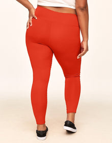 Adore Me Jamey Full-Length Legging in color Orange.com and shape legging