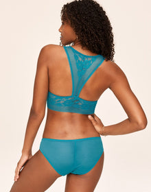 Adore Me Jamie in color Bluebird and shape bralette