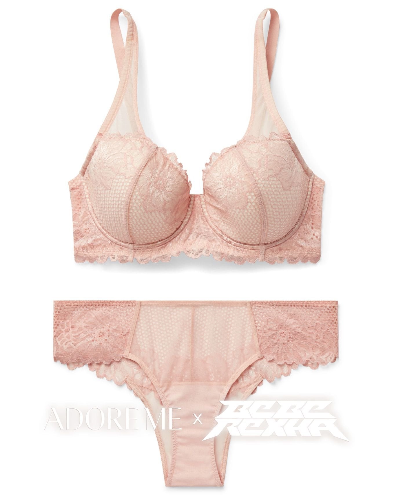 Adore Me Marella Contour Demi in color Peachy Keen (Peachy Keen) and shape demi