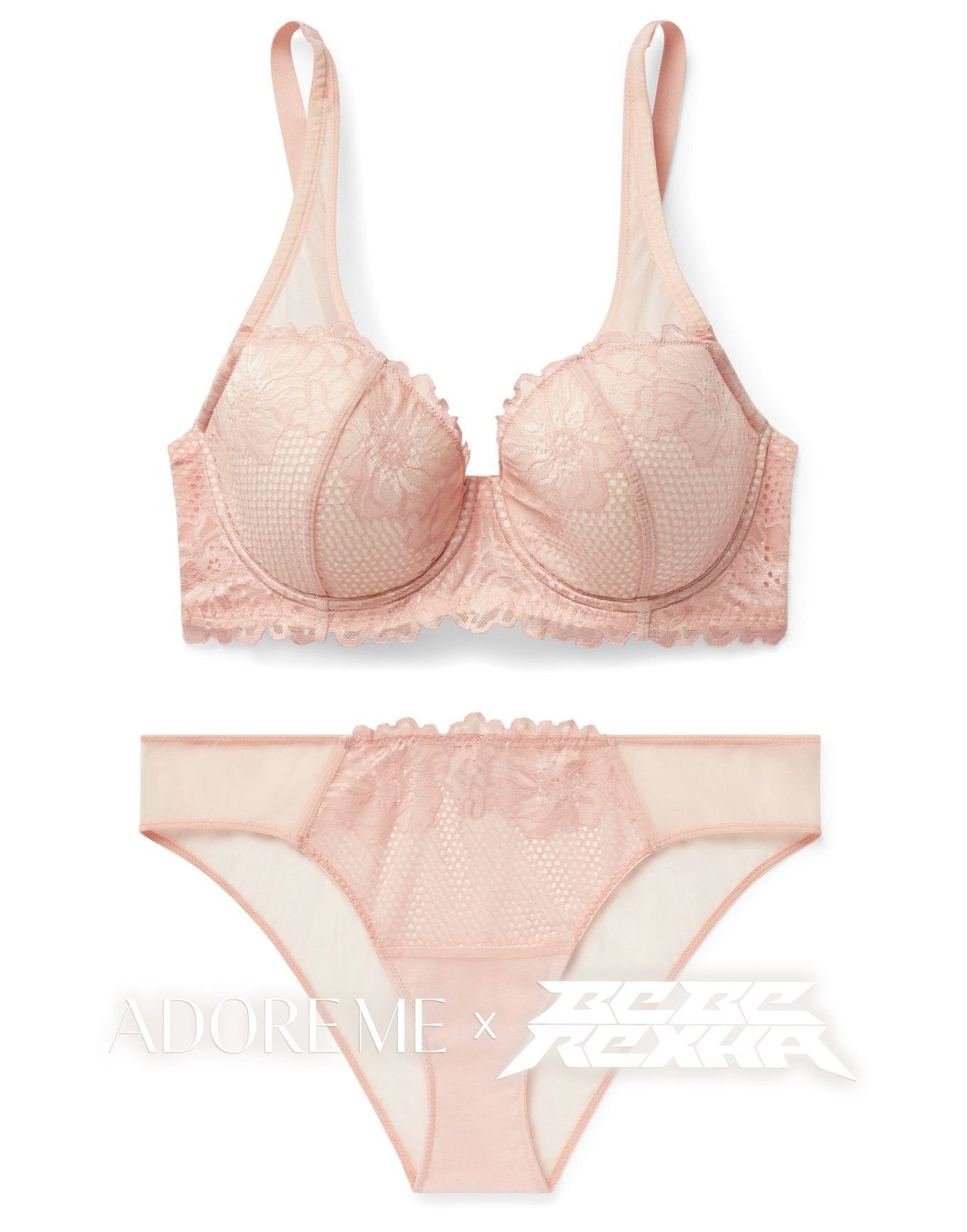 Adore Me Marella Contour Demi in color Peachy Keen (Peachy Keen) and shape demi