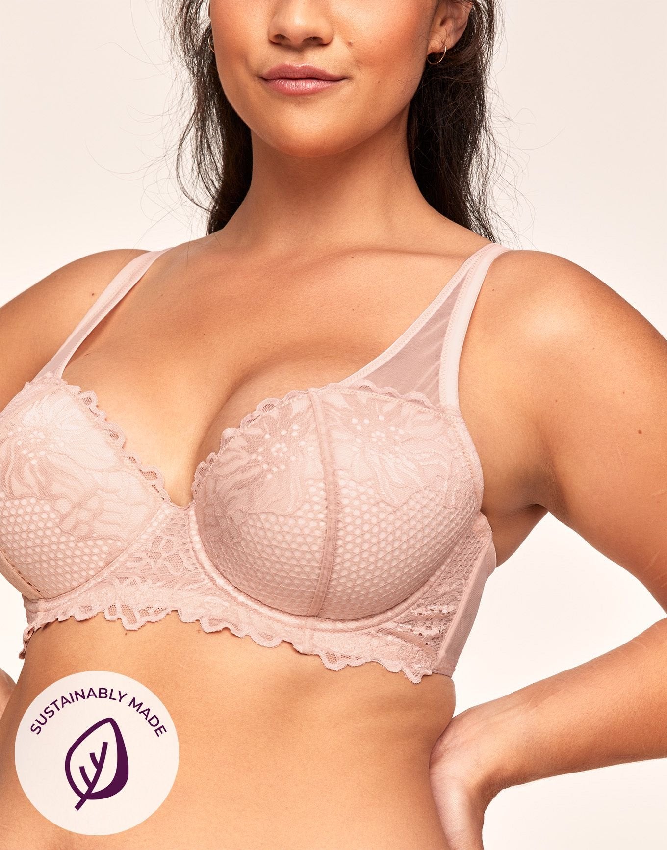 Adore Me Marella Contour Demi in color Peachy Keen (Peachy Keen) and shape demi