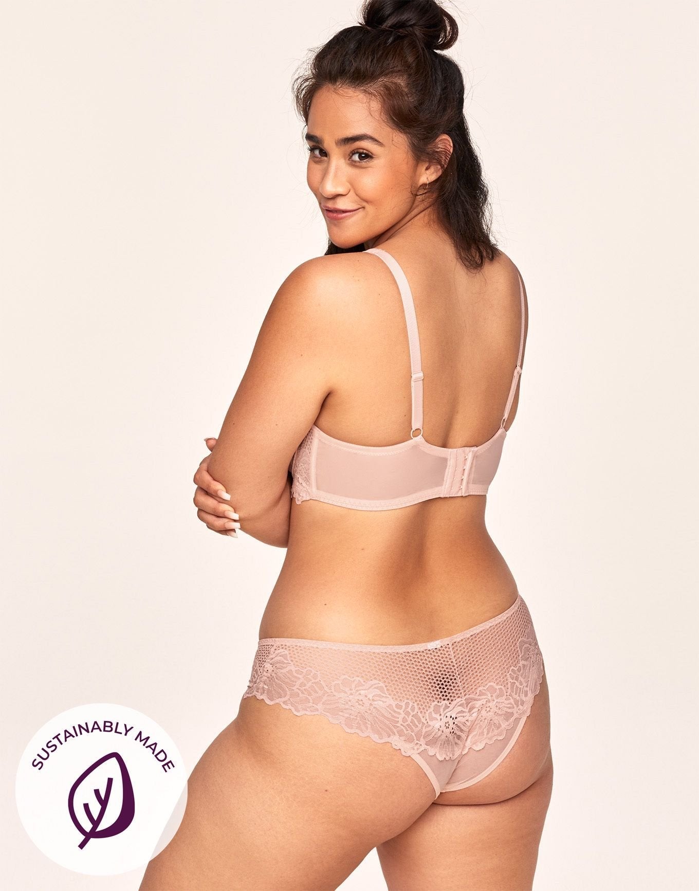 Adore Me Marella Contour Demi in color Peachy Keen (Peachy Keen) and shape demi