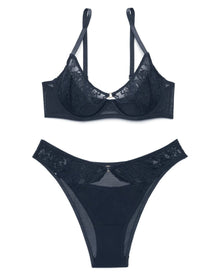 Adore Me Abella in color Dark Sapphire and shape balconette