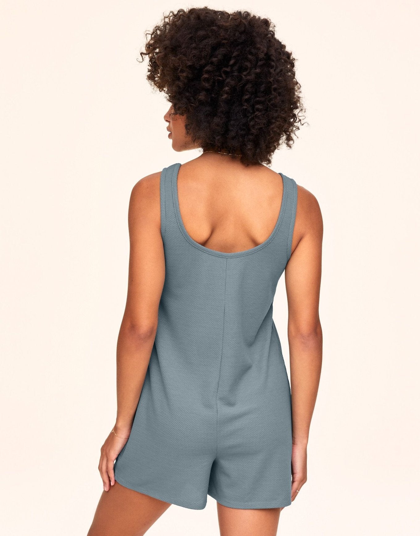 Adore Me Alisa Romper in color Lead and shape romper