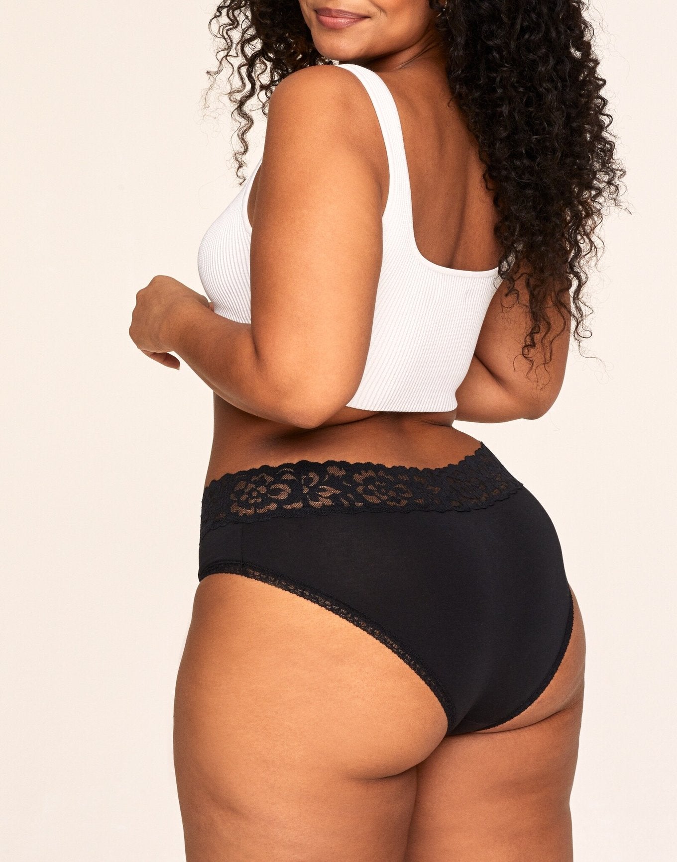 Adore Me Millie Cotton Pack Hipster Panties (Pack of 3) in color Multi- BBP and shape hipster