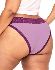 Adore Me Joanie Cotton Pack Bikini Panties (Pack of 3) in color Multi- BBP and shape bikini
