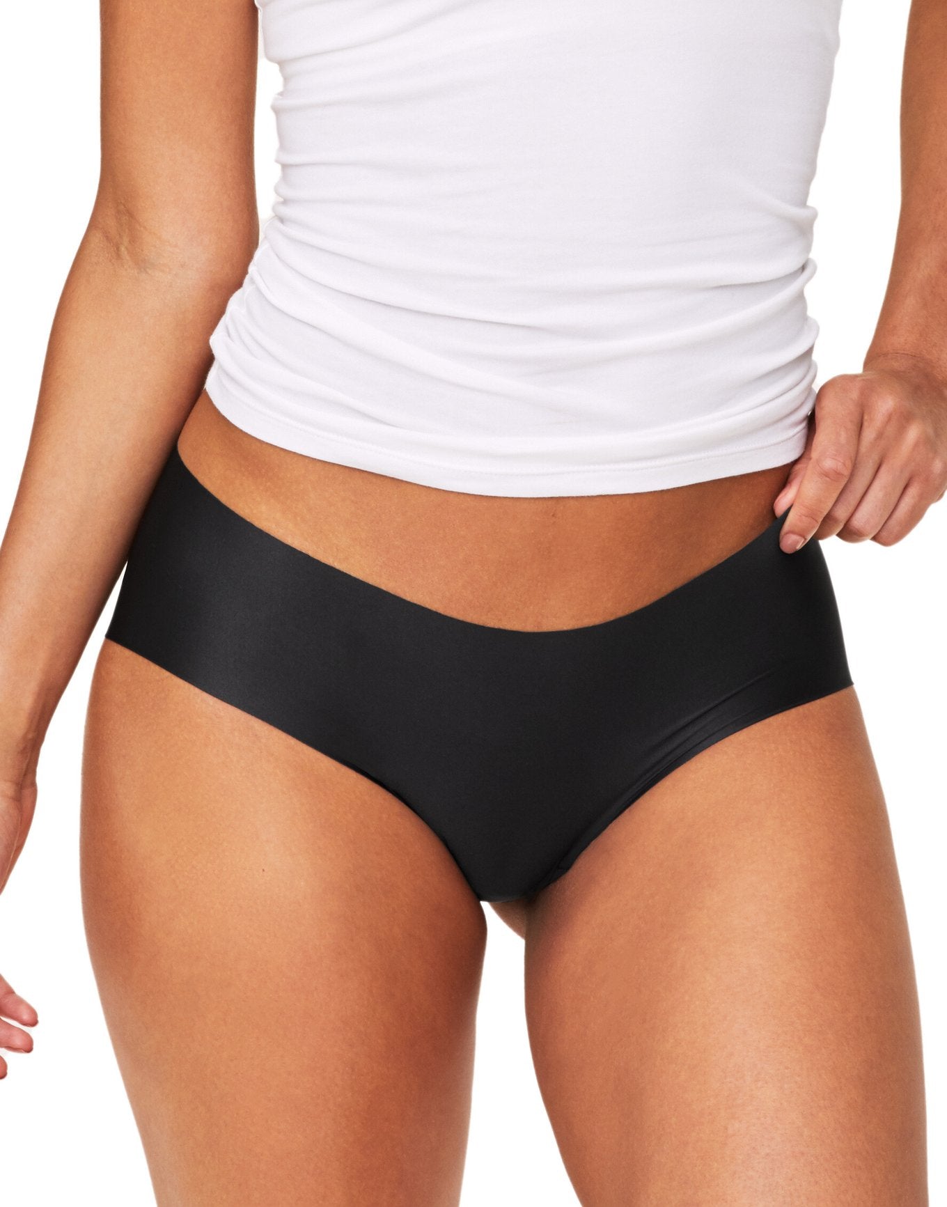 Adore Me Leto Invisible Pack Hipster Panties (Pack of 3) in color Multi- BPP and shape hipster