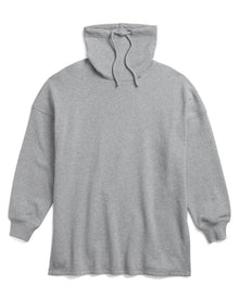 Adore Me Cate Sweatshirt in color Light Heather Gray and shape sweatshirt
