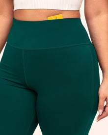 Adore Me Cali Biker Short Everyday Activewear Biker Short in color Forever Green and shape short