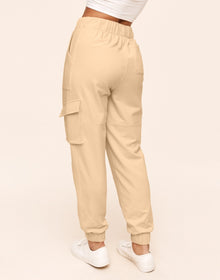 Adore Me Ceecee Sweatpant in color Butter and shape pant