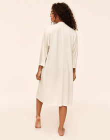 Adore Me Cassidy Robe in color Whisper White and shape robe