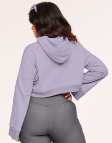 Adore Me Hera Loose-Fitting Sweatshirt in color Wisteria and shape sweatshirt