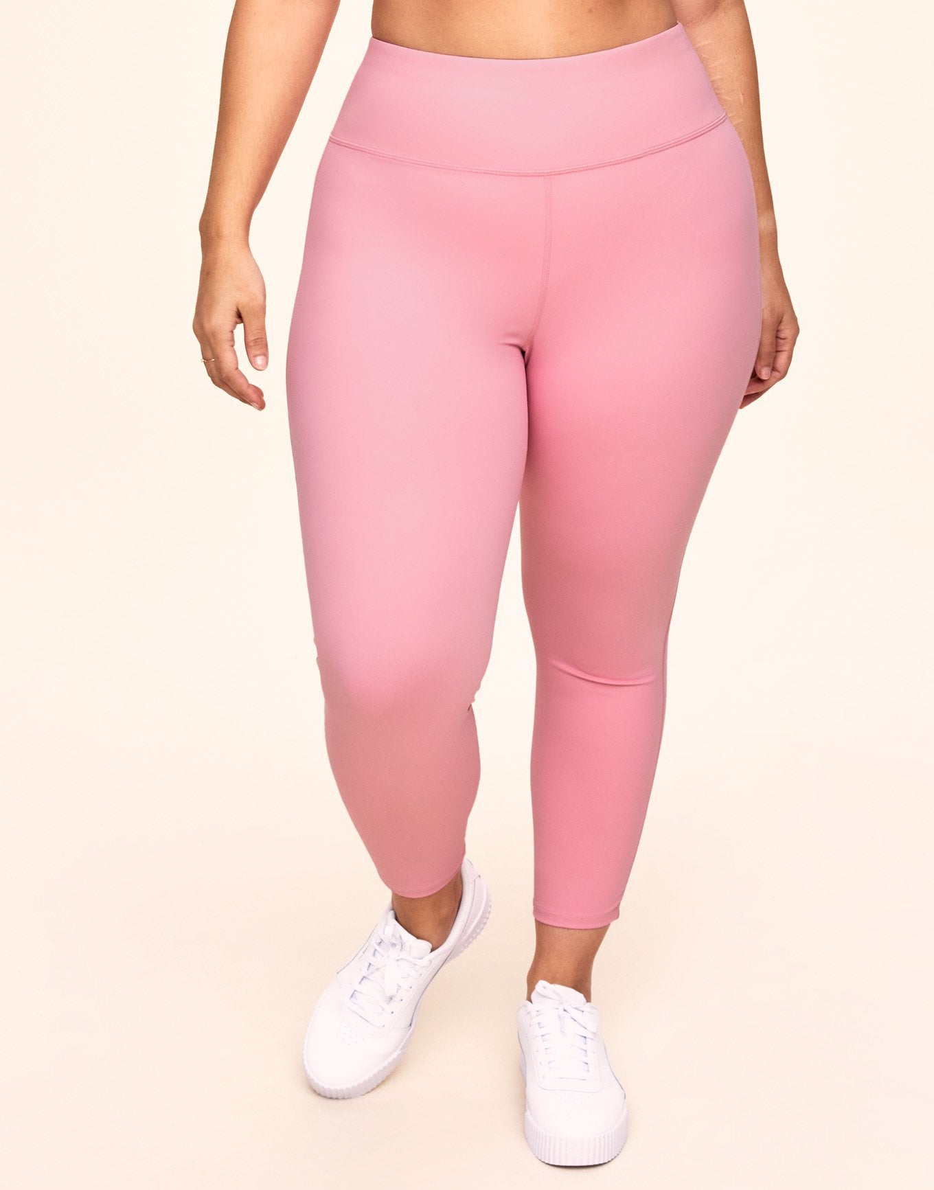 Adore Me Cali 7/8 Everyday Activewear 7/8 Legging in color Sea Pink and shape legging