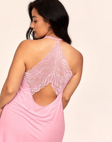 Adore Me Jacqueline Knit Slip in color Fairy Tale and shape slip