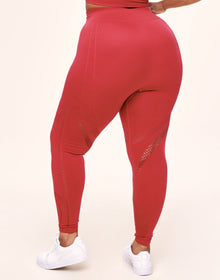 Adore Me Skylar Seamless Legging Seamless Legging in color Raspberry and shape legging