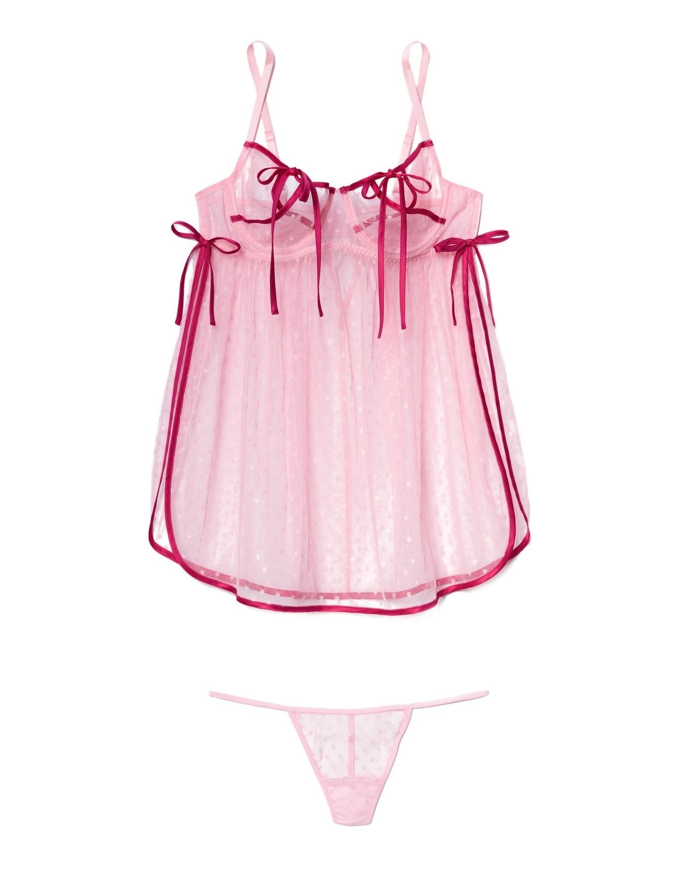 Adore Me Noemi Babydoll in color Fairy Tale and shape babydoll