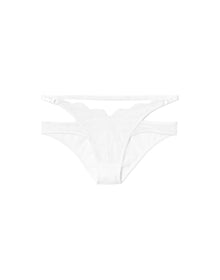 Adore Me Kaia Solo Brazilian Cheeky in color Bright White and shape cheeky