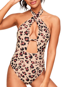 Adore Me Brinlee One-Piece in color On the Prowl C02 and shape one piece