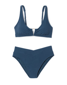 Adore Me Coraline in color Dark Denim and shape two piece